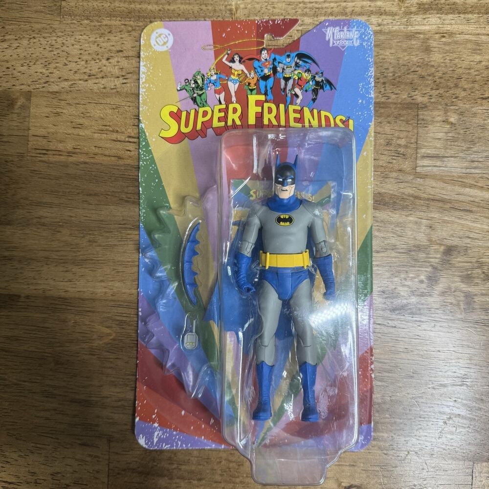 McFarlane Super Friends BATMAN Original Classic Bat Man Batman 6" Series Wave 1